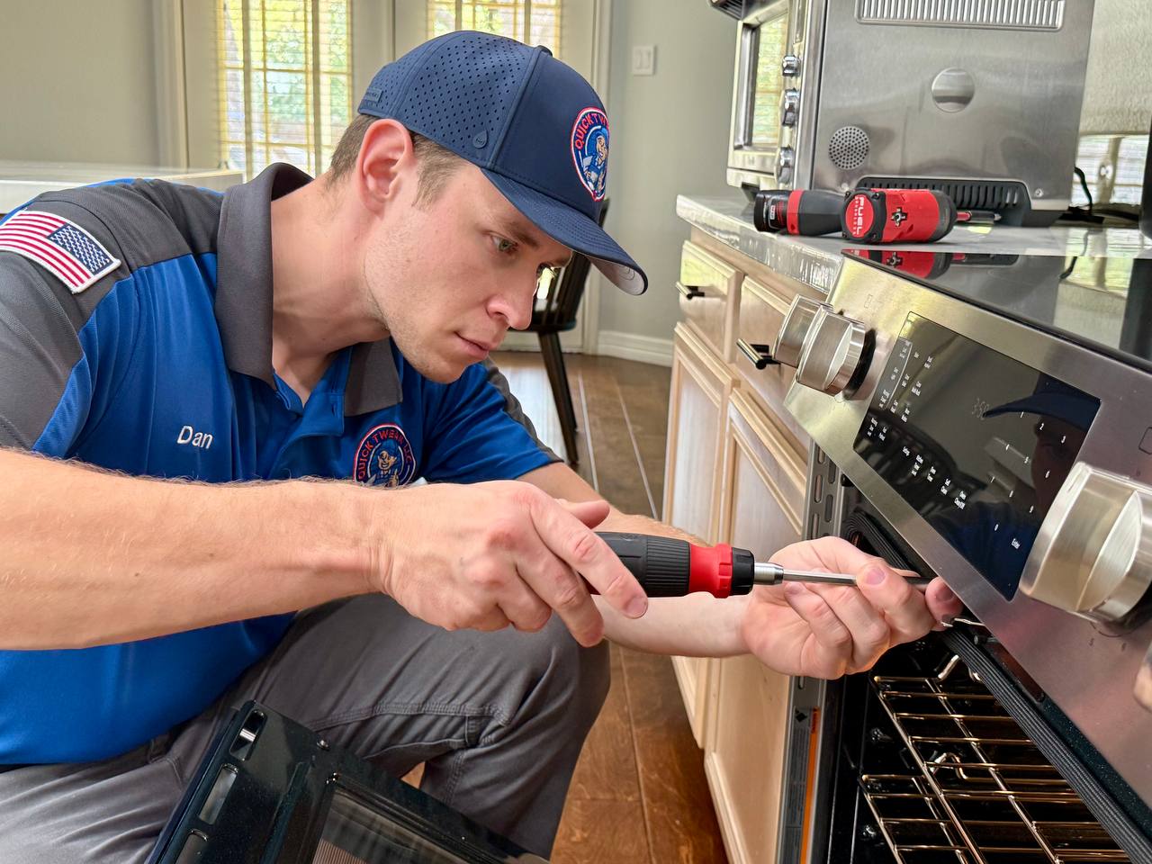 Repair work in Austin